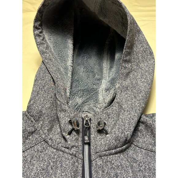 ZeroXposur Gray M Medium Hooded Fleece-Lined Jacket Full Zipper Closure Pockets - Picture 9 of 12